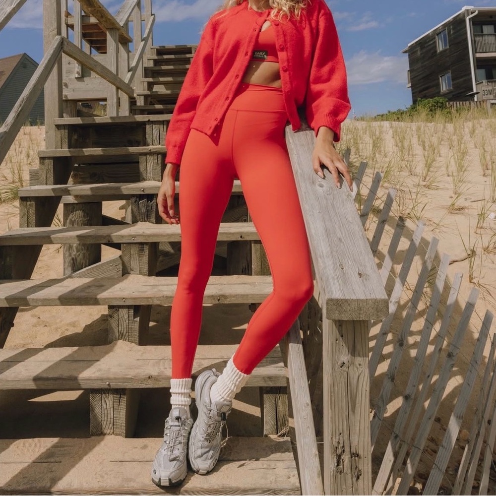 Daily Drills Red (Heart) Activewear set